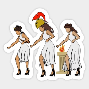 Ancient Single Ladies Sticker